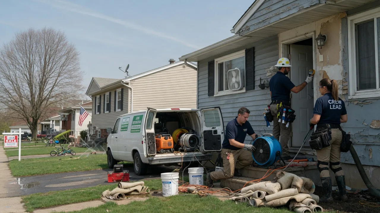 Flood Cleanup in Woods Hole, MA near me